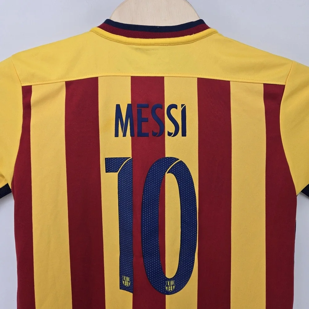 2015/16 Barcelona Away Jersey #10 Messi Size Medium Nike Soccer La Liga kit